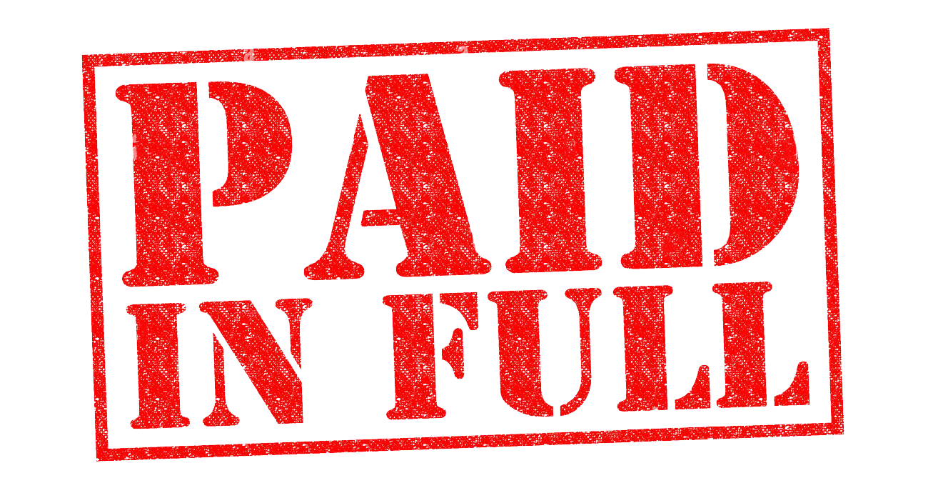 paid in full
